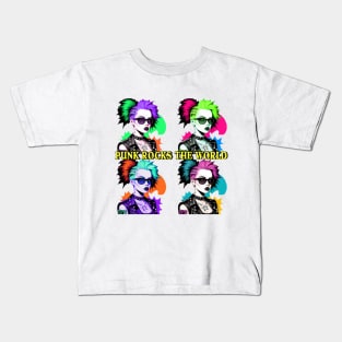 Punk Rock Girls Kids T-Shirt